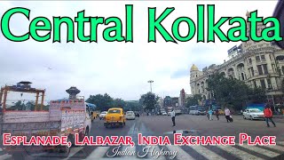 Esplanade  Local Kolkata  Central Kolkata  Bentinck Street  Dharmotala  Indian Highway [upl. by Soirtimid]