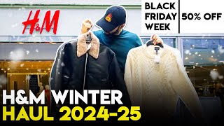 HampM WINTER Haul For Men 2024  HnM Winter Fashion Trends Under 1999  BeYourBest Fashion San Kalra [upl. by Eelrahc]