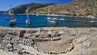 Boat trip to the ancient city of Knidos  Datça  Turkey [upl. by Icul]