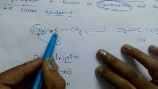 Tautomerism structural isomerism [upl. by Sokim]