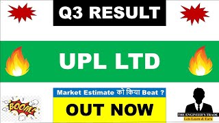 UPL Q3 Results 2024  UPL Results Today  UPL Share Latest News  UPL Share  UPL share news  upl [upl. by Akisej]