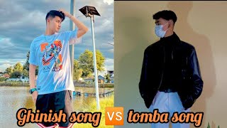 ghinish angom song 🆚 tomba laishram song✨✨ who is better’ comment 👇 down below [upl. by Odrarej]