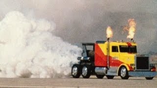 Shockwave jet truck drag races airplane [upl. by Mercie464]