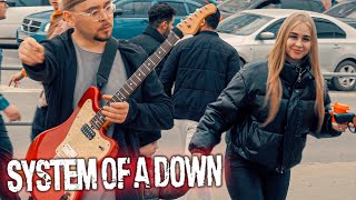 System Of A Down in PUBLIC systemofadown [upl. by Ainahs]