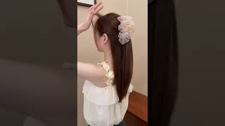 This Summers Internet Celebrity Grab Clip hairaccessories clawclip diy [upl. by Adoree362]