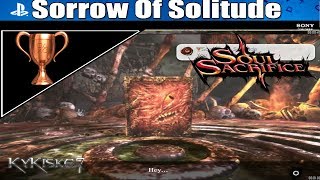 Soul Sacrifice  Sorrow of Solitude Trophy Teased Librom in 3 different ways [upl. by Lanuk446]