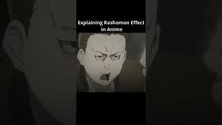 Explaining Rashomon Effect in Anime [upl. by Jolee]