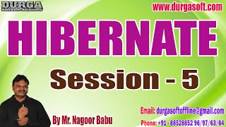 HIBERNATE tutorials  Session  5  by Mr Nagoor Babu On 11122023 730PM IST [upl. by Lewes]