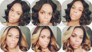 2x Janet Collection Natural Me Blowout Synthetic Hair HD Lace Wig AUDRINA 💝 ROXIE [upl. by Harland160]