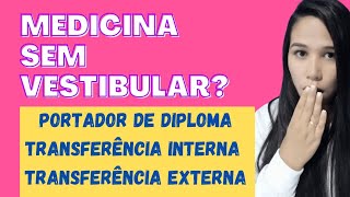 TRANSFERÊNCIA DE FACULDADE e PORTADOR DE DIPLOMA [upl. by Siana]