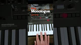 You Wont Believe This Korg Monologue Lead Sound Tone is Possible [upl. by Asor]