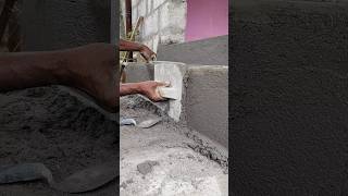 Cement plaster methods 👍 construction shortsfeed plasterwork shorts cement [upl. by Salahi]