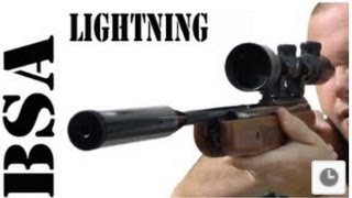 REVIEW BSA Lightning Air Rifle  Power Accuracy Spring Airgun [upl. by Marieann308]