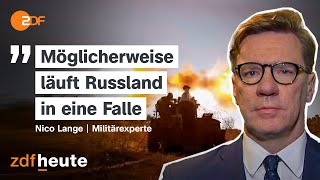 Kursk Chance auf Sieg gegen Russland Analyse mit Militärexperte Nico Lange  ZDFheute live [upl. by Aneehsal]