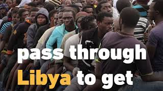 Footage of migrant slave markets in Libya shock world [upl. by Ravahs]