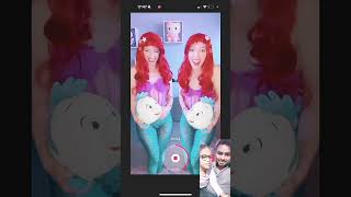 ariel mermaid greenscreen funny drawing art disney [upl. by Acissehc]