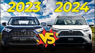 2023 Toyota RAV4 VS 2024 Toyota RAV4 These Differences Will SHOCK You [upl. by Chang965]