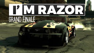 NFS Most Wanted  Final Race but Im RAZOR [upl. by Nollahp]