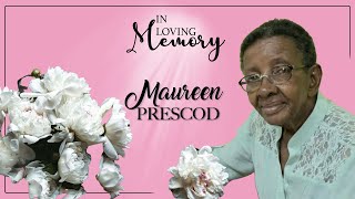 Celebrating the Life of Maureen Prescod [upl. by Frymire736]