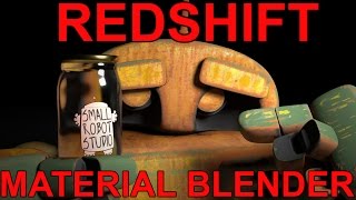 Redshift Material Blender Tutorial [upl. by Enihsnus]