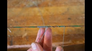 How to Serve a Bow String  Close up [upl. by Norrag]