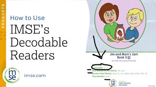 How to Use IMSEs Decodable Readers [upl. by Aisek436]