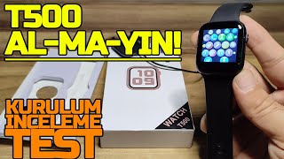 T500 Smartwatch İnceleme ve Kurulumu  Bu Saati Almamanız İçin Çok Sebep Var [upl. by Ephram655]