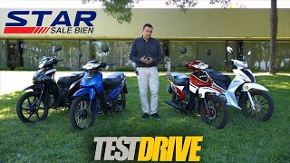 MOTONETAS STAR  DAXA 110CC REVIEW COMPLETO  TEST DRIVE PARAGUAY [upl. by Hgierb]