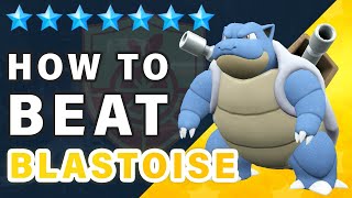 How to SOLO Beat 7 Star BLASTOISE Tera Raid ► Pokemon Scarlet amp Violet [upl. by Nede]