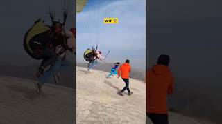 WTF 1 Glider 3 Person 😨 What is This Guys 😳🫡 whatthefun wtf paragliding heyboy awolnation han [upl. by Ripp]