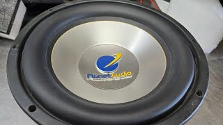 10quot D4 Planet Audio by BOSS Group Aluminum Cone Subwoofer w Rubber Surround V10D for Marine [upl. by Nora]