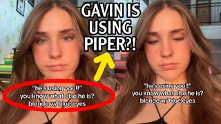 Piper Rockelle EXPOSES Gavin Magnus For USING Her For Clout 😱😳 With Proof  Piper Rockelle tea [upl. by Aehr411]