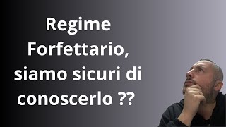 Regime forfettario si fa ancora tanta confusione 🤷🏻‍♂️ [upl. by Malchus]