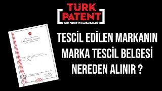 MARKA TESCİL BELGESİ NASIL ALINIR [upl. by Shelagh9]