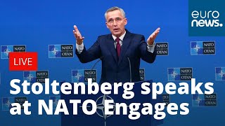 NATO Secretary General Jens Stoltenberg speaks at NATO Engages  LIVE [upl. by Mandych600]