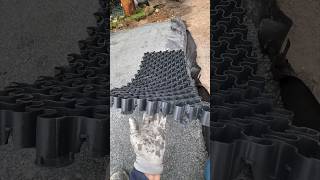 Strongest Gravel Driveway EVER construction shorts diy [upl. by Baron]