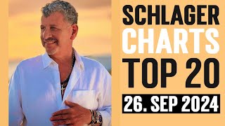 Schlager Charts Top 20  26 September 2024 [upl. by Treve]