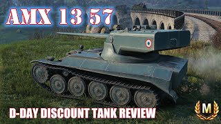 AMX 13 57 French Light DDay Anniversary Tank Review WOT Console  World Of Tanks Modern Armour [upl. by Elolcin]