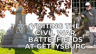 Driving around the Gettysburg National Military Park autotour [upl. by Grantham]