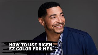 Howto Bigen EZ Color for Men [upl. by Shirah222]