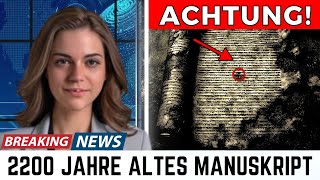 Archäologen bestätigen dass eine 2200 Jahre alte Schriftrolle beweist dass Jesus Gott ist [upl. by Cristoforo]