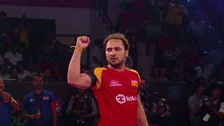 Manjeet Chhillar The Raider  Pro Kabaddi [upl. by Idnym663]