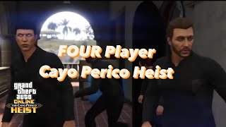 Cayo Perico heist with FOUR players [upl. by Gilpin332]