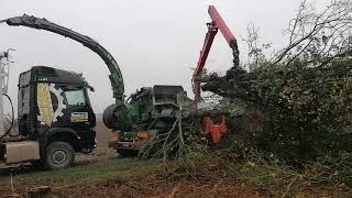 Hackgut erzeugen mit Fendt 942 [upl. by Hermon]