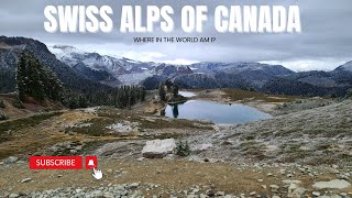 Swiss Alps of British Columbia  Hiking Active Volcano amp  I met a Bear [upl. by Seraphine800]