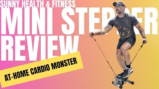 Sunny Health and Fitness Mini Stepper Review  Hype or Helpful [upl. by Raouf]