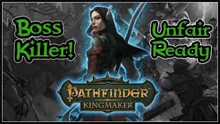 PathfinderKingmaker Jeathal Build Guide but this time she destroys Unfair difficulty [upl. by Thorbert]