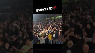 I predict a riot Leeds vs Leicester [upl. by Ittap]