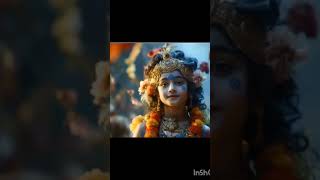 Radhe Krishna status Radhe Radhe status Krishna ji ka gana p Radhe Krishna short video [upl. by Asilat740]