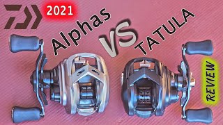 Alphas SV VS TATULA TW 80 เลือกตัวไหนดี ตัวไหนใช้ดี daiwareels daiwafishing [upl. by Leroi684]